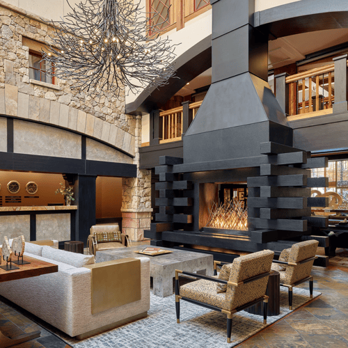 The interior of The Sebastian — Vail, a luxury Vail Village resort